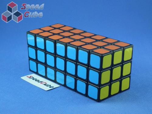 WitEden 3x3x7 Cuboid Cube Black