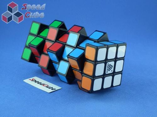 WitEden 3x3x7 Cuboid Cube Black