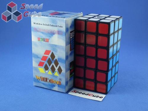 WitEden 3x3x6 Cuboid Cube Black