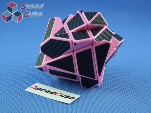 FangCun Ghost Cube Pink Body Black Carbon Stick.