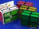 HelloCube Flat 2x2 Green Stickers