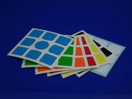 Naklejki 3x3x3 Halczuk Stickers Gans 356 Half Bright