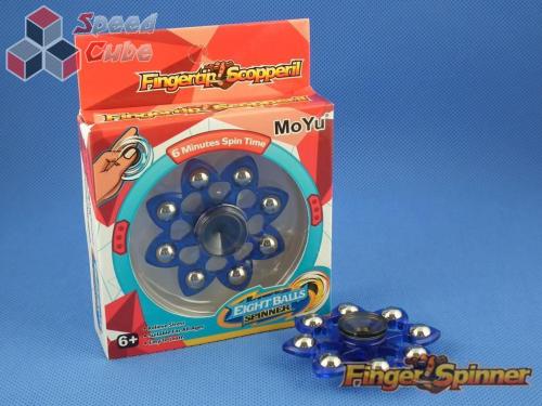 MoYu Eight Balls Finger Spinner Blue 9948B