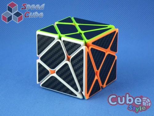 Cube Style Axis Pink Carbon Stickers