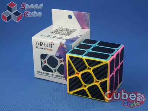 Cube Style Windmill Stickerless Carbon Stickers