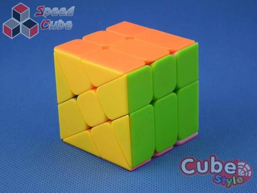 Cube Style Windmill Kolorowa