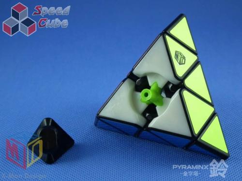 MoFangGe X-man Pyraminx Magnet Bell Czarna