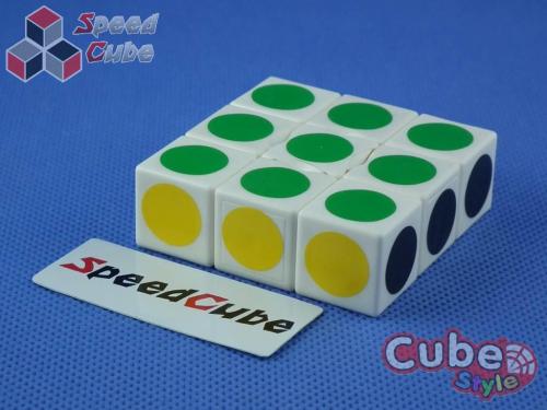 Cube Style Floppy 1x3x3 White