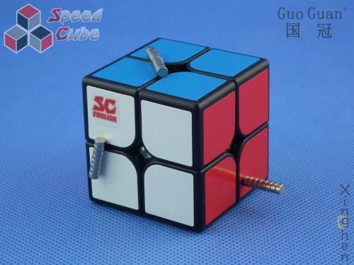 PROLISH MoYu GuoGuan XingHen 2x2x2 Black Magnet.