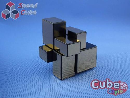Cube Style Mirr-Two mirror 2x2x2 Gold