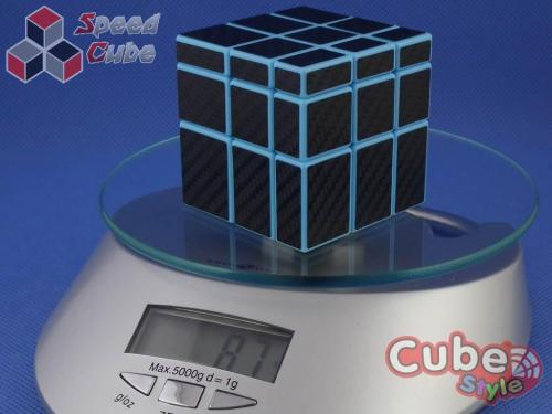 Cube Style Mirror 3x3x3 Blue Body - CarBon Stickers