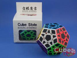 Cube Style Megaminx Carbon Stickers