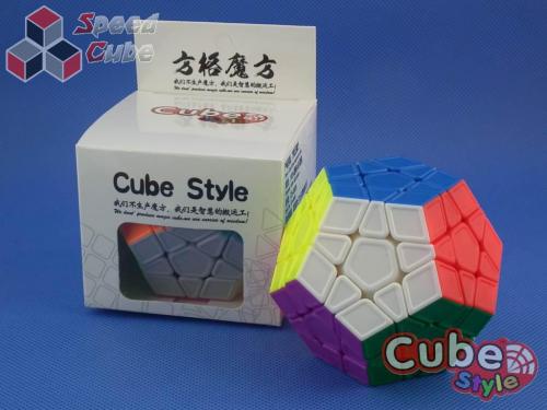 Cube Style Megaminx Sculpture Kolorowa
