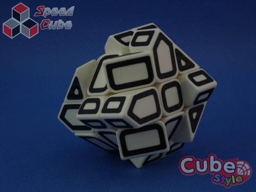 Cube Style Fisher White Hollow Carbon Stick.