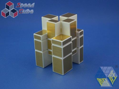 ZhiSheng YuXin Mirror 3x3x3 Gold White Body