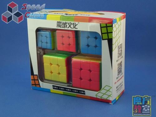 MoFang JiaoShi Mini Cube Gift Pack BOX Stickerless