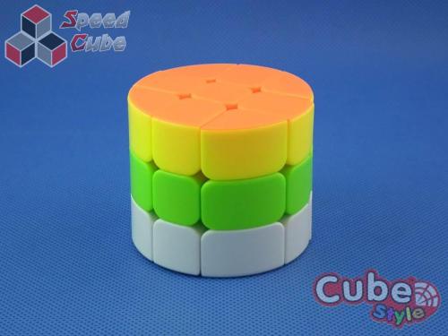 Cube Style Cylinder 3x3x3 Stickerless Bright