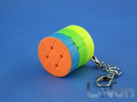 LeFun Cylinder 3x3x3 Kolorowa Brelok