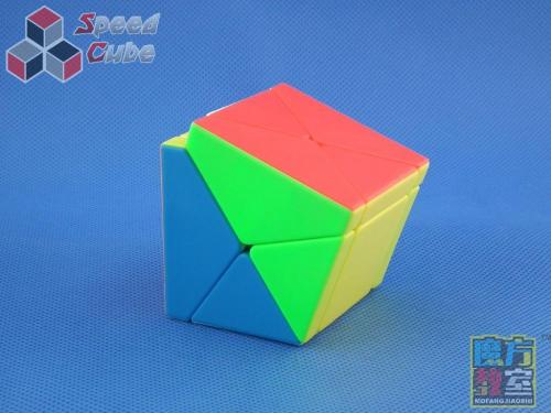 MoYu MoFang Fisher Skewb X Cube Kolorowa
