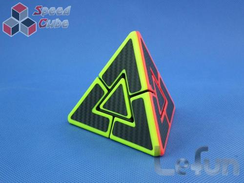 LeFun Dual Pyraminx Kolorowa Carbon Stickers