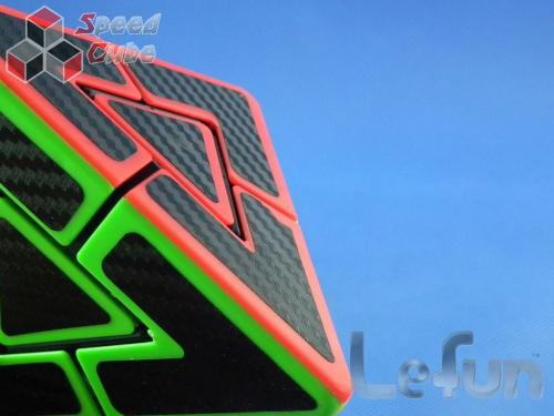 LeFun Dual Pyraminx Kolorowa Carbon Stickers