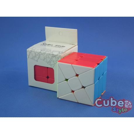 Cube Style Windmill Kolorowa