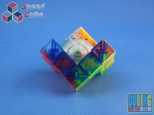 MoYu MoFang JiaoShi Geo Cube A Kolorowa