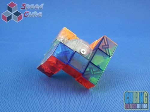 MoYu MoFang JiaoShi Geo Cube A Kolorowa