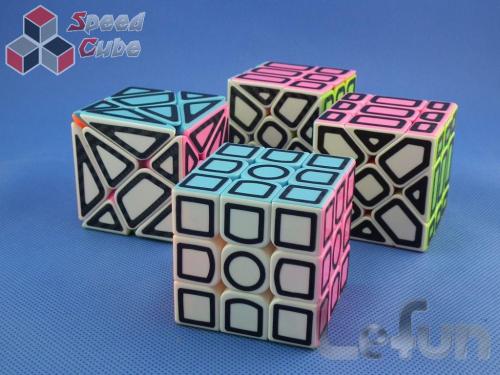 Lefun Magic Cube Gift Pack Candy Hollow Carbon