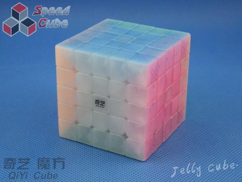 QiYi QiZheng S 5x5x5 Transparent Jelly