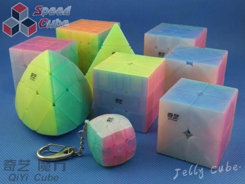 QiYi QiYuan 4x4x4 Transparent Jelly
