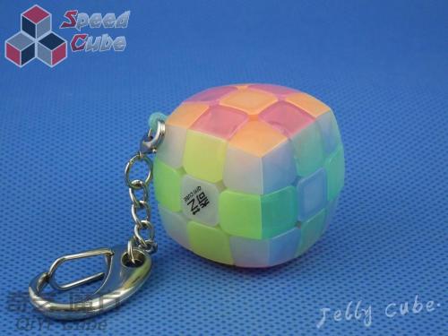 QiYi Cube Key Ring Transparent Jelly Brelok