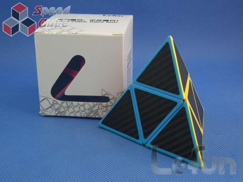 LeFun Pyraminx 2x2 Kolorowa Carbon Stick.
