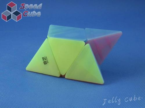 QiYi Pyraminx 2x2 Transparent Jelly