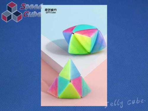 QiYi Pyraminx 2x2 Transparent Jelly