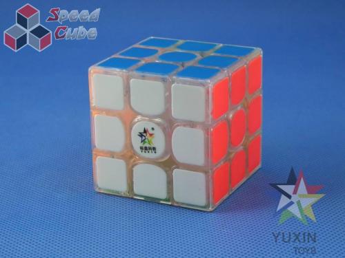 YuXin Kylin V2 3x3x3 Magnetyczna Transparentna