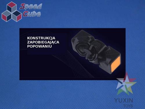 YuXin Kylin V2 3x3x3 Magnetyczna Transparentna