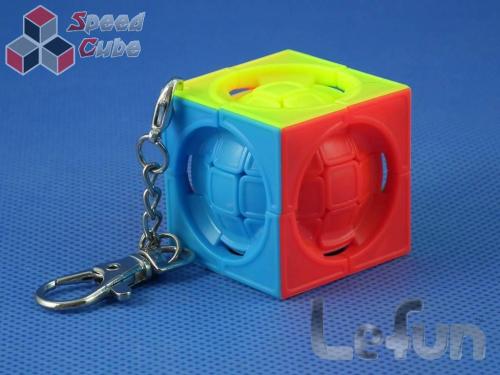 LeFun DeFormed Cube Kolorowa Brelok