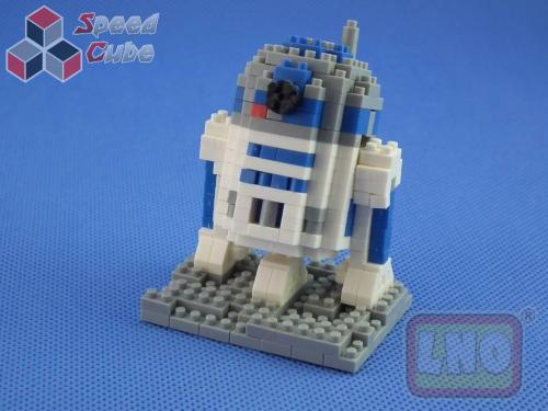 Puzzle 3D Nano Blocks Star Wars Robot R2-D2 049