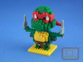 Puzzle 3D Nano Blocks Ninja Turtles 078
