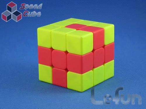 LeFun 3x3x3 Chips Magic Cube Yellow - Red