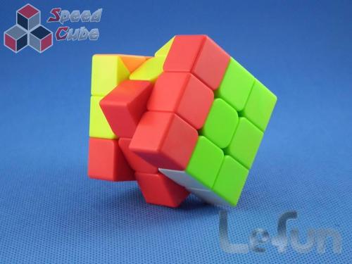 LeFun 3x3x3 Red Cap Cube Red - Blue