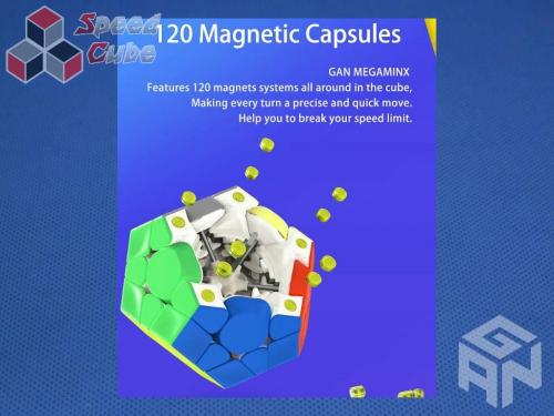 GAN Megaminx Magnetic Stickerless