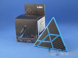 LeFun Ghost Pyraminx Carbon Blue Base