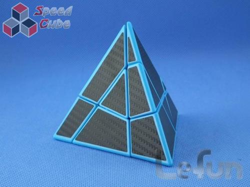 LeFun Ghost Pyraminx Carbon Blue Base