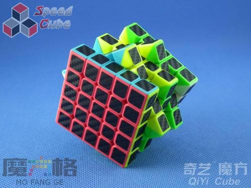 QiYi Carbon Fiber 5x5x5 Kolorowa