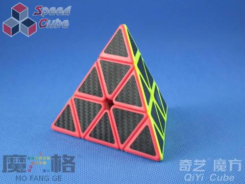 QiYi Carbon Fiber Pyraminx Kolorowa