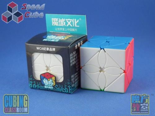MoFang JiaoShi Maple Leave Cube Stickerless