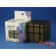 Cube Style Mirror 3x3x3 Black Body - Gold stickers