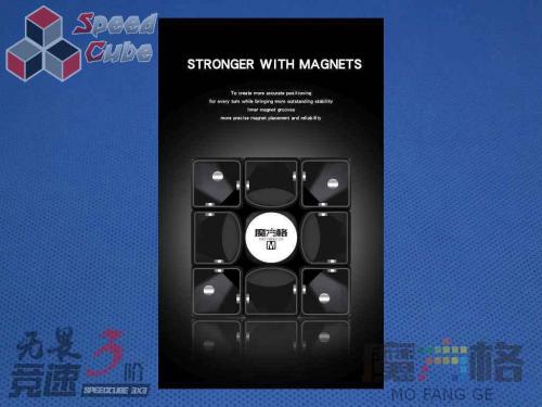 MofangGe WuWei 3x3x3 Magnetic Stickerless